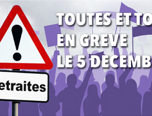 Retraites : en grève le 5 décembre