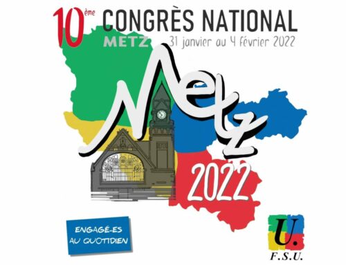 Textes adoptés Congrès de Metz – Février 2022