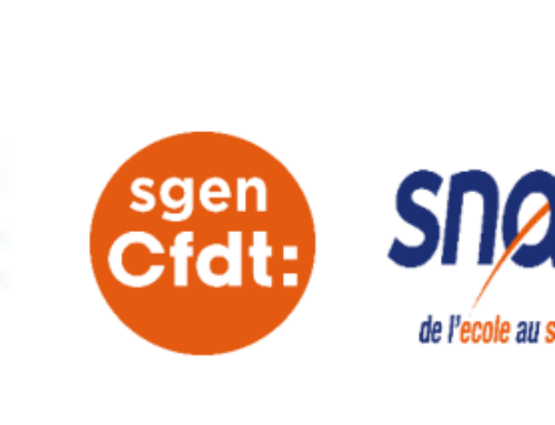 Déclaration intersyndicale au CSA MEN du 9 février 2023