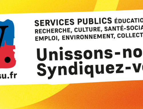 Unissons-nous, Syndiquez-vous